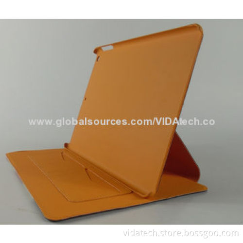 Strip Colors Leather Case with Credit Card Slots and Holder, for iPad Air/iPad 5, Manufacturer